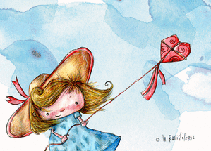 Carte postale en ligne douce